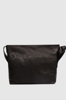 Черная кожаная сумка Runa