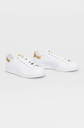 Ботинки adidas Originals цвет белый на плоском ходу G58184-WHT/GLDM Ботинки adidas Originals цвет белый на плоском ходу G58184-WHT/GLDM
