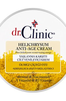 Антивозрастной крем для лица Dr.Clinic Helichrysum Anti-Age Cream с экстрактом бессмертника, 50 мл
