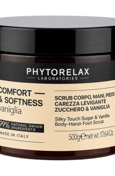 Скраб для тела Phytorelax Laboratories Comfort & Sofness Vanilla Body-Hand-Foot Scrub Ваниль, 500 г