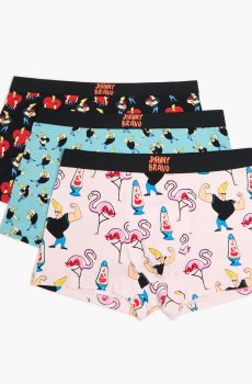 Cropp - Боксери, 3 пари Johnny Bravo - морська хвиля