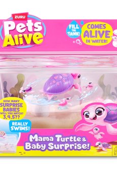 Ігровий набір Pets Alive Мама черепаха з сюрпризом S1 (9560)