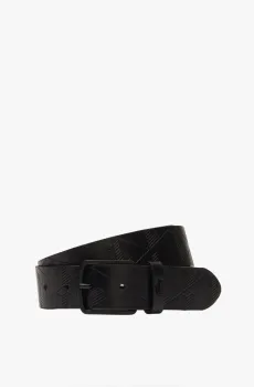 Мужской черный ремень Черный ONESIZE Lacoste RC4093000