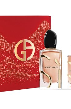 Парфюмированный набор женский Giorgio Armani Si Intense (парфюмированная вода, 100 мл + парфюмированная вода, 15 мл)