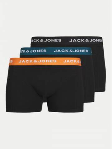 Jack&Jones Набір з 3 пар боксерів Solid 12259087 Чорний Jack&Jones Набір з 3 пар боксерів Solid 12259087 Чорний