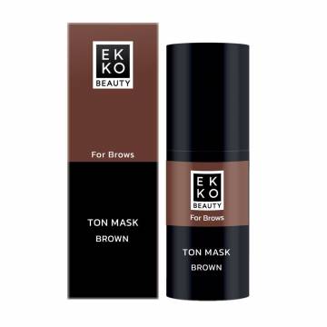 Тонирующая маска для бровей Ekko Beauty For Brows Ton Mask, Brown, 10 мл Тонирующая маска для бровей Ekko Beauty For Brows Ton Mask, Brown, 10 мл