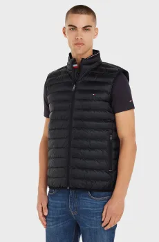 Мужской черный жилет CORE PACKABLE CIRCULAR VEST Черный M Tommy Hilfiger MW0MW18762