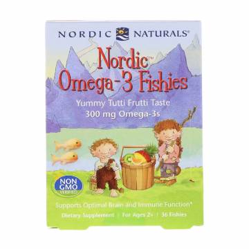 Омега-3 для детей Nordic Naturals Nordic Omega-3 Fishies 300 мг, 36 таблеток в форме рыбок Омега-3 для детей Nordic Naturals Nordic Omega-3 Fishies 300 мг, 36 таблеток в форме рыбок