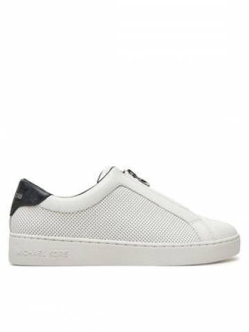 MICHAEL Michael Kors Снікерcи Keaton Zip Slip On 43R5KEFP1L Білий MICHAEL Michael Kors Снікерcи Keaton Zip Slip On 43R5KEFP1L Білий