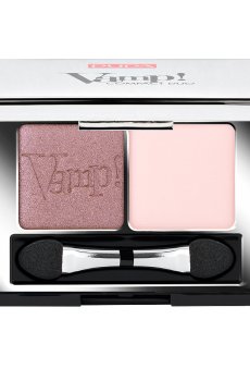 Компактные тени для век Pupa Vamp! Compact Eyeshadow Duo 003 Soft Mauve, 2.2 г
