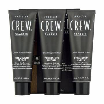 Мужская система маскировки седины American Crew Precision Blend Medium Ash (уровень 5-6), 120 мл Мужская система маскировки седины American Crew Precision Blend Medium Ash (уровень 5-6), 120 мл