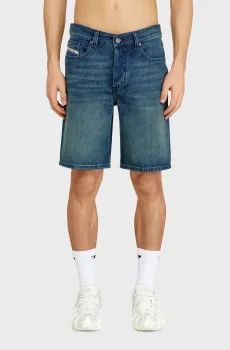 Мужские темно-синие джинсовые шорты REGULAR-SHORT Синий 34 Diesel A06430 0BEBK