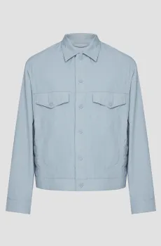 Мужская серая рубашка Серый M HUGO 50505020;039