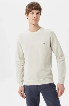 Мужская бежевая толстовка Бежевый S Lacoste SH035555C