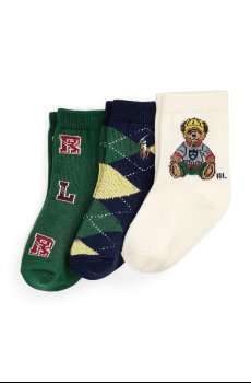 Детские носки Polo Ralph Lauren 3 шт