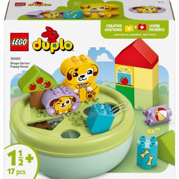 Конструктор LEGO DUPLO My First Сортувальник фігур: будинок для цуценят (10441) Конструктор LEGO DUPLO My First Сортувальник фігур: будинок для цуценят (10441)