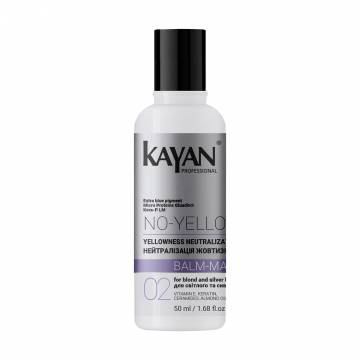 Маска Kayan Professional No-Yellow Balm-Mask для нейтрализации желтизны волос, 50 мл Маска Kayan Professional No-Yellow Balm-Mask для нейтрализации желтизны волос, 50 мл