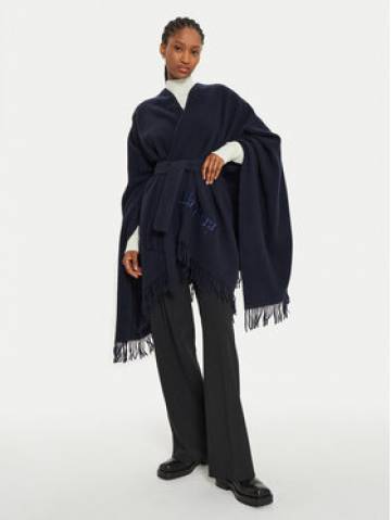 Max Mara Leisure Пончо Martora 2426736028 Cиній Relaxed Fit Max Mara Leisure Пончо Martora 2426736028 Cиній Relaxed Fit