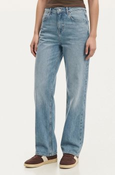 Cropp - Джинси straight - синій