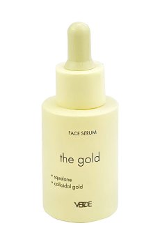 Сыворотка для лица Verde The Gold Face Serum со скваланом и коллоидным золотом, 30 мл