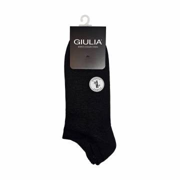 Носки мужские Giulia MS1 Bamboo, низкие, черные, размер 43-46 Носки мужские Giulia MS1 Bamboo, низкие, черные, размер 43-46