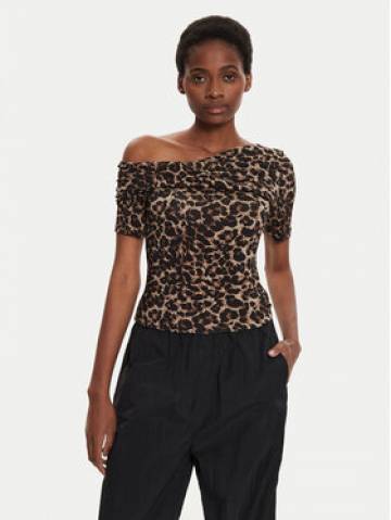 Vila Блузка Suri 14106413 Коричневий Regular Fit Vila Блузка Suri 14106413 Коричневий Regular Fit