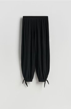 Reserved - Штани balloon - чорний - 985HS-99X