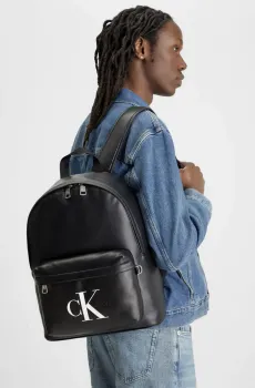 Мужской черный рюкзак MONOGRAM SOFT CAMPUS BP40 Черный ONESIZE Calvin Klein K50K511522
