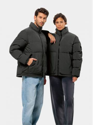 Jack Wolfskin Пуховик Dellbrueck Jkt 1207561 Чорний Regular Fit Jack Wolfskin Пуховик Dellbrueck Jkt 1207561 Чорний Regular Fit