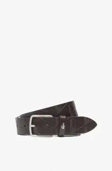Мужской черный ремень Черный ONESIZE Lacoste RC4093028
