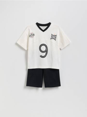 Reserved - Бавовняний комплект - кремовий - WE831-01X