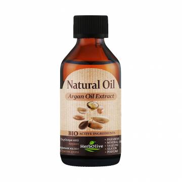 Натуральное масло Madis HerbOlive Natural Oil с экстрактом арганы, 100 мл