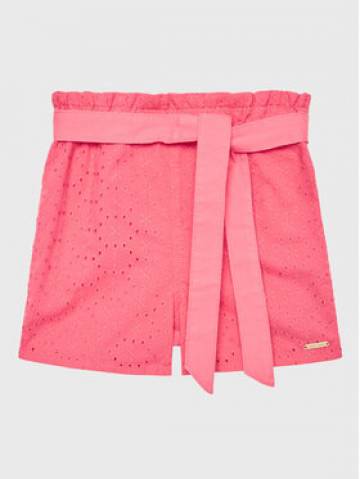 Guess Шорти з тканини K3GD02 WFBC0 Рожевий Regular Fit Guess Шорти з тканини K3GD02 WFBC0 Рожевий Regular Fit