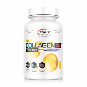 Коллаген Genius Nutrition Collagen-X5, 60 капсул Коллаген Genius Nutrition Collagen-X5, 60 капсул