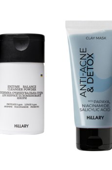 Набір інтенсивного догляду проти висипань та жирного блиску Hillary Intensive Anti-Blemish & Oil Control Set