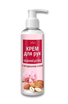 Крем для рук EnJee Ежедневный уход, с миндальным маслом, 200 мл