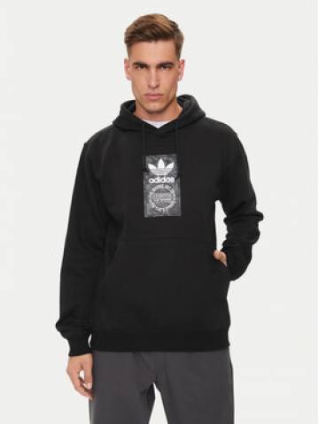 adidas Світшот Camo Label IZ2513 Чорний Regular Fit adidas Світшот Camo Label IZ2513 Чорний Regular Fit