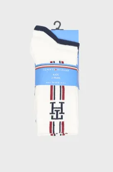 Женские носки (3 пары) STRIPE Разноцветный 35-38 Tommy Hilfiger 701236331