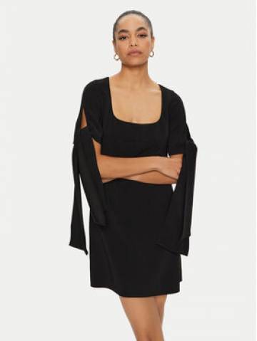 PINKO Коктейльна сукня Verdicchio 103223 7624 Чорний Regular Fit PINKO Коктейльна сукня Verdicchio 103223 7624 Чорний Regular Fit
