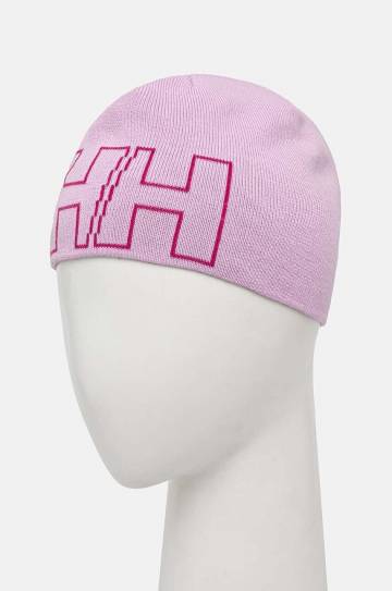 Шапка Helly Hansen цвет розовый Шапка Helly Hansen цвет розовый