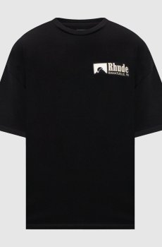 Черная футболка Ramatuelle International Racing