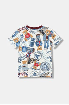 Хлопковая футболка Guess