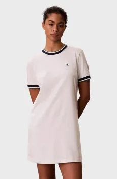 Женское белое платье MONOGRAM Белый S Calvin Klein Jeans LV047F248G