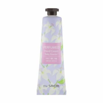Парфюмированный крем для рук The Saem Perfumed Hand Cream Baby Powder, 30 мл Парфюмированный крем для рук The Saem Perfumed Hand Cream Baby Powder, 30 мл