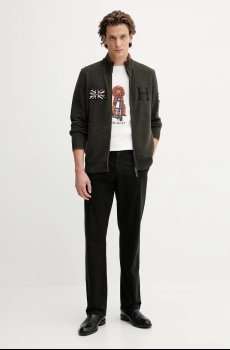 Хлопковая футболка Hackett London