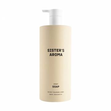 Жидкое мыло Sisters Aroma Smart Soap Морская соль, каламанси, амбра, 500 мл Жидкое мыло Sisters Aroma Smart Soap Морская соль, каламанси, амбра, 500 мл