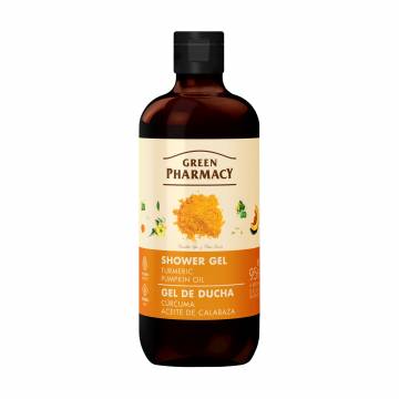 Гель для душа Green Pharmacy Shower Gel Куркума и тыквенное масло, 500 мл Гель для душа Green Pharmacy Shower Gel Куркума и тыквенное масло, 500 мл