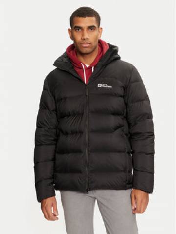 Jack Wolfskin Пуховик Nebelhorn A61827 Чорний Regular Fit Jack Wolfskin Пуховик Nebelhorn A61827 Чорний Regular Fit