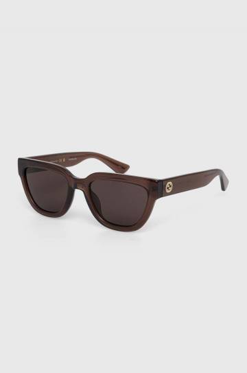 Солнцезащитные очки Gucci женские цвет коричневый GG1578S Солнцезащитные очки Gucci женские цвет коричневый GG1578S