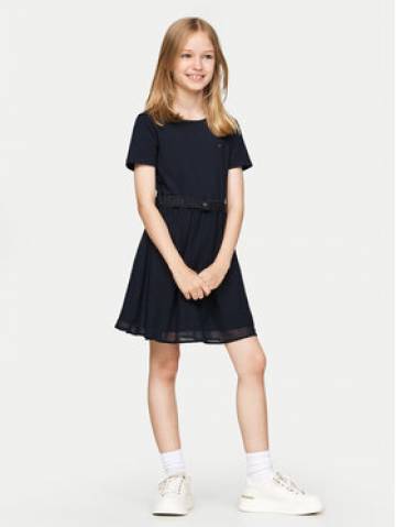 Tommy Hilfiger Повсякденна сукня KG0KG08197 M Cиній Regular Fit Tommy Hilfiger Повсякденна сукня KG0KG08197 M Cиній Regular Fit